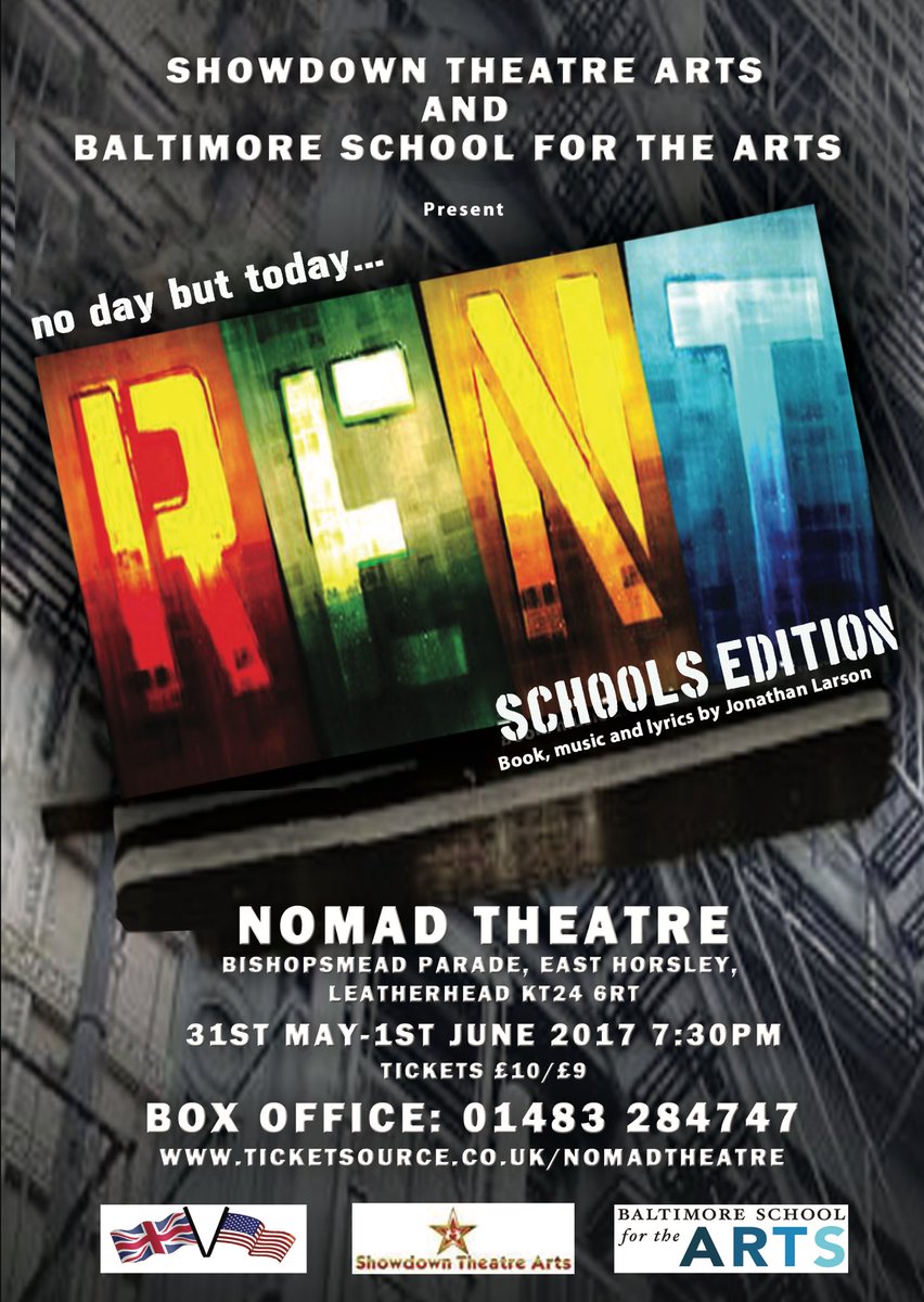 Rent (schools edition) by Jonathan Larson - The Nomad Theatre
